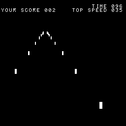 Night Driver screenshot 4 for Atari 2600